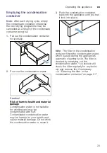 Preview for 31 page of Bosch WTW87F91CH Installation And Operating Instructions Manual