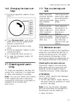 Preview for 41 page of Bosch WTW87MH0TC User Manual And Installation Instructions