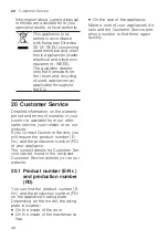 Preview for 48 page of Bosch WTW87MH0TC User Manual And Installation Instructions