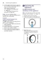 Preview for 34 page of Bosch WTX87EH0ES Installation And Operating Instructions Manual