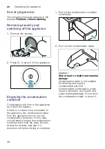 Preview for 38 page of Bosch WTX87EH0ES Installation And Operating Instructions Manual