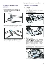 Preview for 49 page of Bosch WTX87EH0ES Installation And Operating Instructions Manual