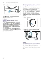 Preview for 60 page of Bosch WTX87EH0ES Installation And Operating Instructions Manual