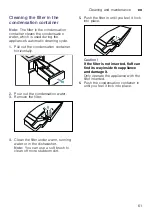 Preview for 61 page of Bosch WTX87EH0ES Installation And Operating Instructions Manual