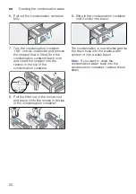 Preview for 20 page of Bosch WTYH67I9SN Installation And Operating Instructions Manual