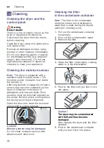 Preview for 36 page of Bosch WTYH7709ES Installation And Operating Instructions Manual