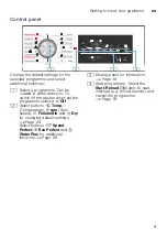 Preview for 9 page of Bosch WVG30441EU Instruction Manual And Installation Instructions