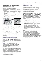 Preview for 17 page of Bosch WVG30441EU Instruction Manual And Installation Instructions