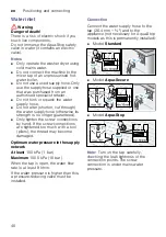 Preview for 40 page of Bosch WVG30441EU Instruction Manual And Installation Instructions