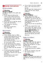 Preview for 5 page of Bosch WVG30460IN Instruction Manual And Installation Instructions