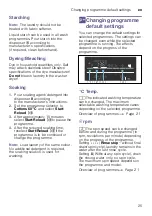 Preview for 25 page of Bosch WVG30460IN Instruction Manual And Installation Instructions