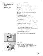 Preview for 59 page of Bosch WVT 1260 Operating & Installation Instructions Manual