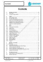 Preview for 2 page of Boschert EAGLE Operating Instructions And Spare Parts List