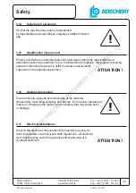 Preview for 11 page of Boschert EAGLE Operating Instructions And Spare Parts List