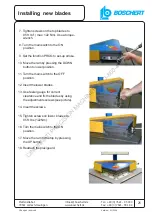 Preview for 25 page of Boschert EAGLE Operating Instructions And Spare Parts List