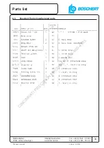 Preview for 39 page of Boschert EAGLE Operating Instructions And Spare Parts List