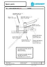 Preview for 53 page of Boschert EAGLE Operating Instructions And Spare Parts List