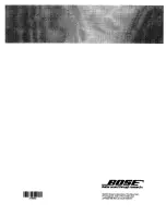 Preview for 60 page of Bose Lifestyle 38 Operating Manual