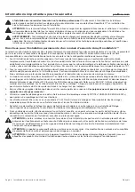 Preview for 4 page of Bose RoomMatch RMAFLG Installation And Safety Manuallines