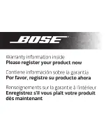 Preview for 63 page of Bose VIDEOWAVE II Setup Manual