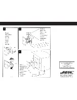 Preview for 2 page of Bose WBP-8 Assembly & Care Instructions