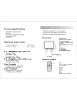 Preview for 2 page of Boss Audio Systems 9.2HRB User Manual