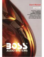 Boss Audio Systems ATV25B User Manual preview