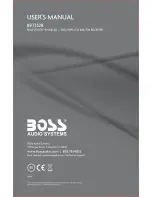 Preview for 21 page of Boss Audio Systems BV7332B User Manual