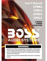 Boss Audio Systems CPBK2 User Manual preview