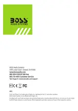 Preview for 16 page of Boss Audio Systems MGV550B User Manual