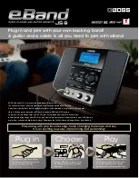 Boss eBand JS-8 Information Sheet preview