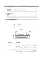 Preview for 2 page of Bosslan BOSSW213 Quick Installation Manual