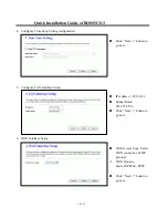 Preview for 7 page of Bosslan BOSSW213 Quick Installation Manual