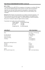 Preview for 6 page of Bostitch CAP60PB-OF Operation And Maintenance Manual