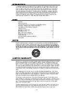 Preview for 2 page of Bostitch N80CB Operation And Maintenance Manual