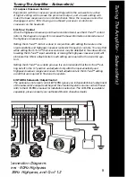 Preview for 9 page of Boston Acoustics GTA 1105 Installation Manual