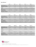 Preview for 4 page of Boston Acoustics HSi 460 Specification Sheet