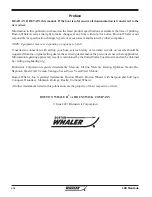 Preview for 9 page of Boston Whaler 190 Montauk Owner'S Manual