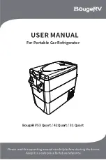 BougeRV 31 Quart User Manual preview