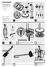 Preview for 1 page of bouncepad Floorstanding with Brother Printer Mount Assembly Instructions