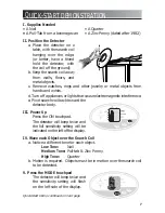 Preview for 7 page of Bounty Hunter DISCOVERY 1100 Owner'S Manual