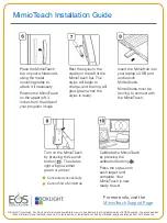 Preview for 2 page of BOXLIGHT MimioTeach Installation Manual