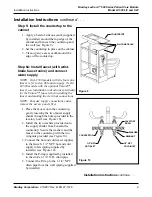 Preview for 9 page of Bradley LavCare LC500 L/F Installation And Maintenance Instructions Manual