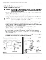 Preview for 8 page of Bradley Terreon Quadra-Fount Washfountain MF2944/TT Installation Instructions Manual