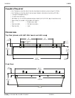 Preview for 5 page of Bradley Verge LVA Series Installation Manual