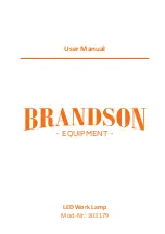 Brandson Equipment 303179 User Manual preview