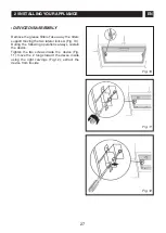 Preview for 27 page of Brandt AG826 Instructions For Installation And Use Manual