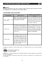 Preview for 31 page of Brandt AG826 Instructions For Installation And Use Manual