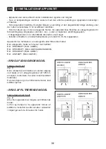 Preview for 38 page of Brandt AG826 Instructions For Installation And Use Manual