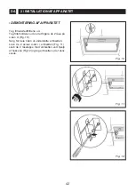 Preview for 42 page of Brandt AG826 Instructions For Installation And Use Manual